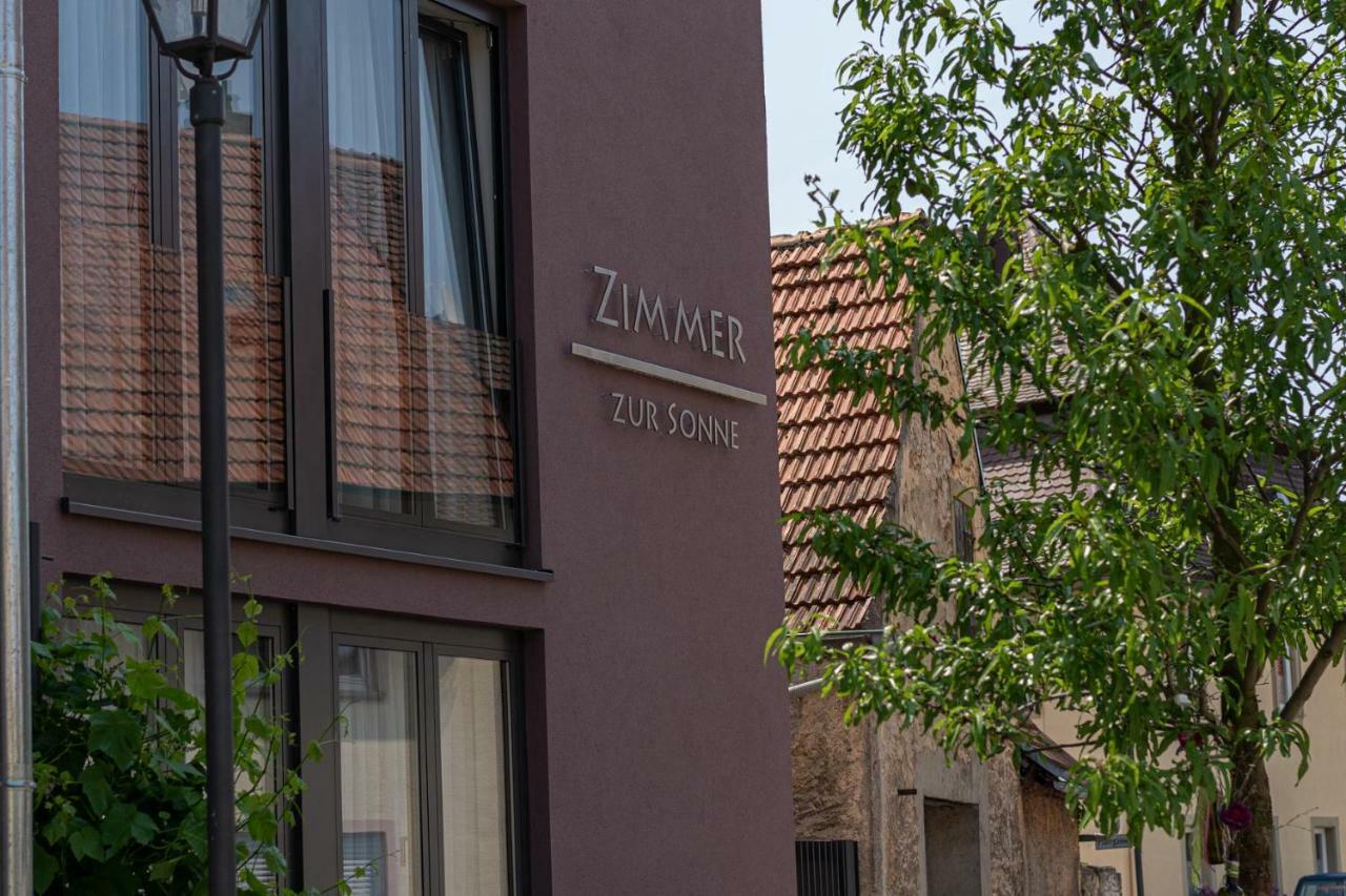 Gasthaus Zur Sonne Nordheim am Main Dış mekan fotoğraf